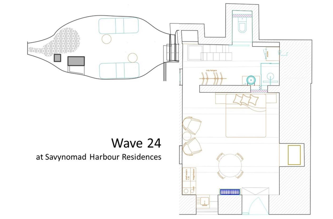 Wave 24 Savynomad Harbour Residence & Private Spa Cave Valletta Eksteriør billede